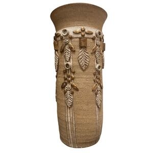 Hilda Kidd Wiesenmeyer Stoneware 10" Art Studio Pottery Sculpture‎ Vase